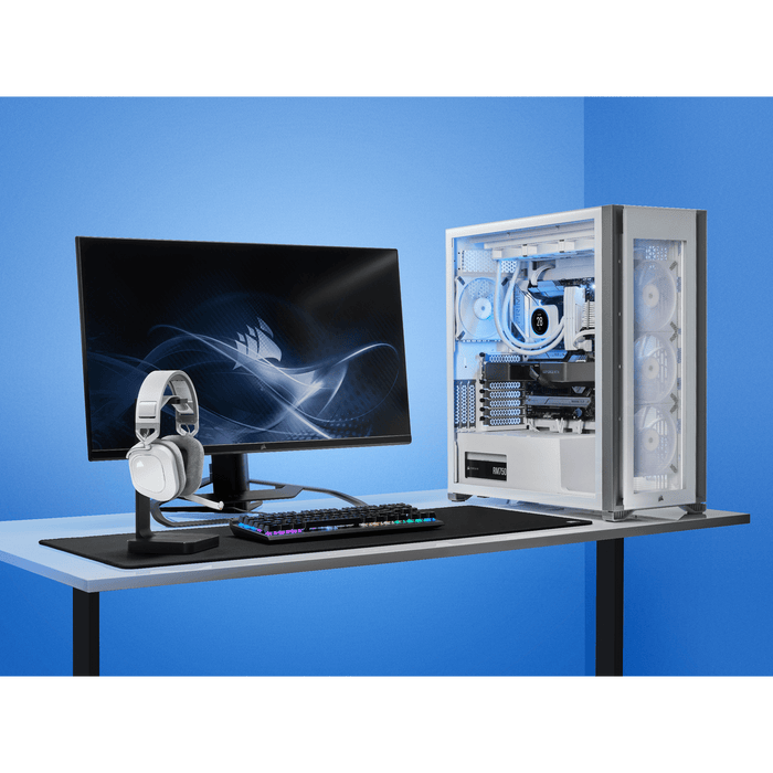 Corsair HS80 RGB Gaming Wireless Headset, White NN86373