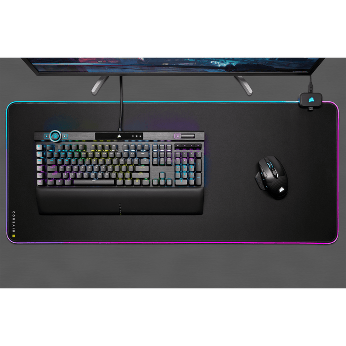Corsair MM700 RGB Cloth Gaming Mouse Pad, Extended NN83694