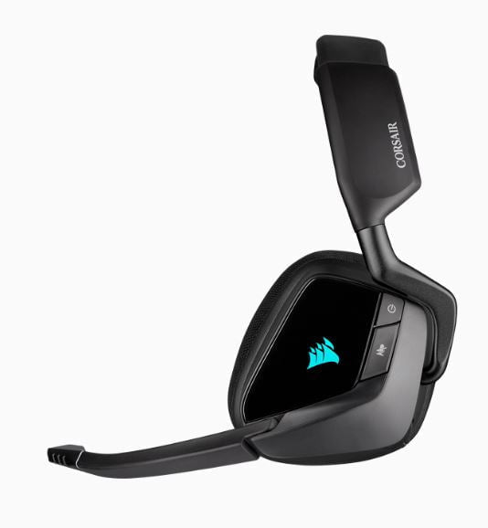 Corsair Void RGB Elite Wireless Premium Gaming Headset, 7.1 Surround Sound, Black NN80179
