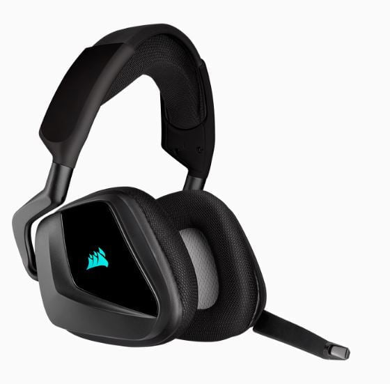 Corsair Void RGB Elite Wireless Premium Gaming Headset, 7.1 Surround Sound, Black NN80179
