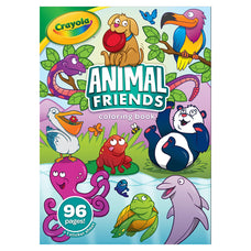 Crayola Animal Friends Coloring Book With Stickers 96 Pages CX1001892