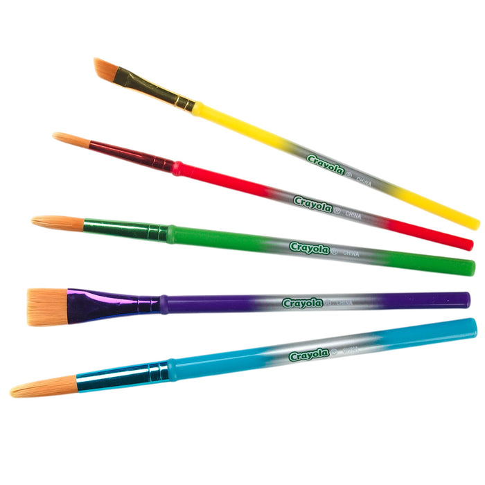 Crayola Art & Craft Brushes, 5's pack CX1001858