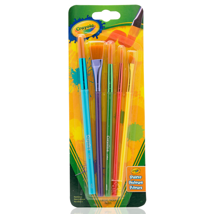 Crayola Art & Craft Brushes, 5's pack CX1001858