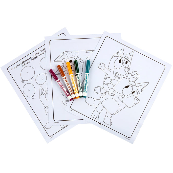 Crayola Bluey Activity Set with Stickers & Markers CX1002576