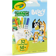 Crayola Bluey Activity Set with Stickers & Markers CX1002576