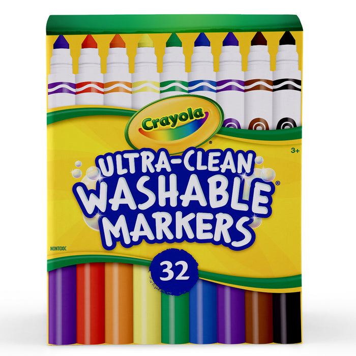 Crayola Broadline Markers Desk Pack, 32 Pieces CX1001961