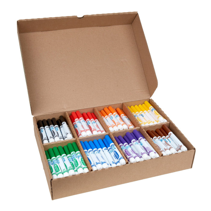 Crayola Classic Washable Marker Classpack, 200 Pieces CX1002100