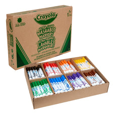 Crayola Classic Washable Marker Classpack, 200 Pieces CX1002100