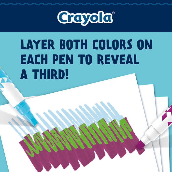 Crayola Color Change Markers, 8's pack CX1001975