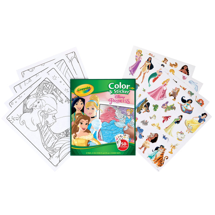 Crayola Color & Sticker Disney Princess CX1001863