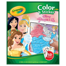 Crayola Color & Sticker Disney Princess CX1001863