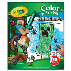 Crayola Color & Sticker Minecraft CX1001870