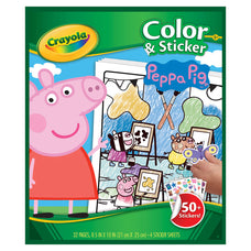 Crayola Color & Sticker Peppa Pig CX1001865