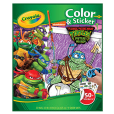 Crayola Color & Sticker Teenage Mutant Ninja Turtles CX1001871