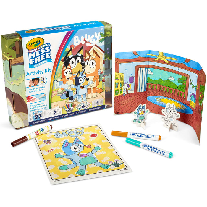 Crayola Color Wonder Activity Kit, Bluey CX1002130
