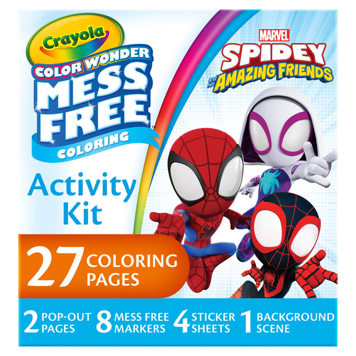 Crayola Color Wonder Activity Kit, Spidey & Friends CX1002131