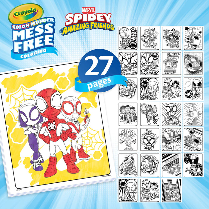 Crayola Color Wonder Activity Kit, Spidey & Friends CX1002131