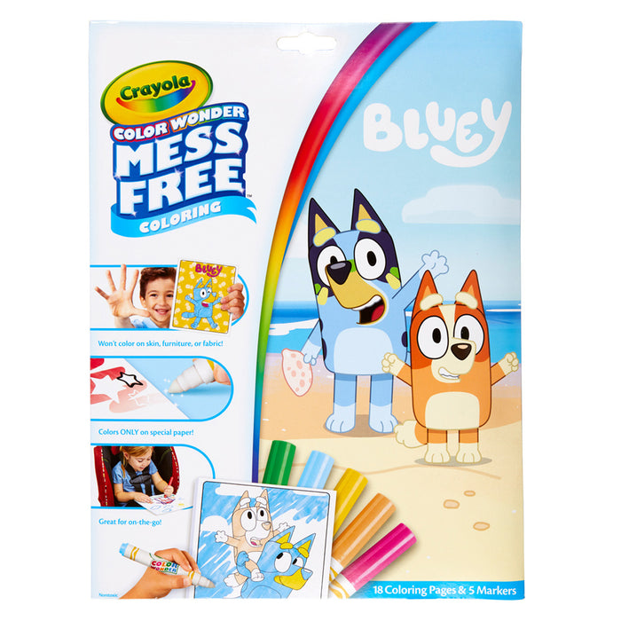 Crayola Color Wonder Foldalope Bluey CX1001876