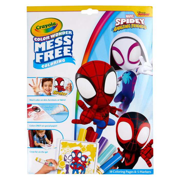 Crayola Color Wonder Foldalope Spidey and His Amazing Friends CX1001875