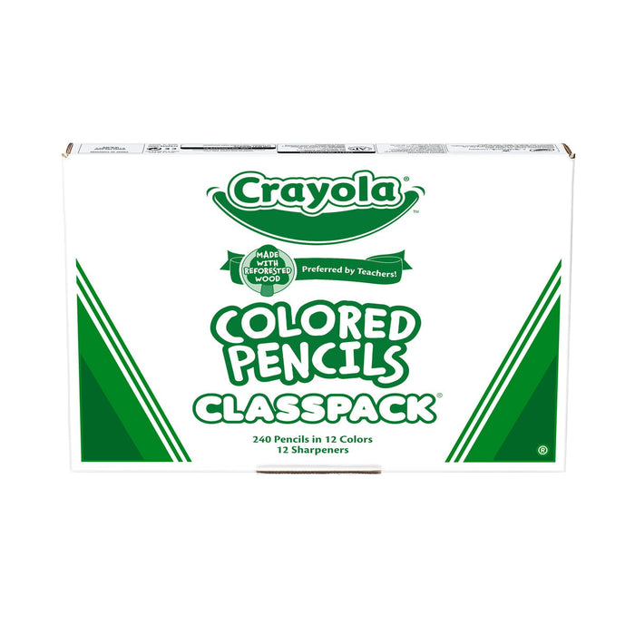 Crayola Colored Pencil Classpack, 240 Pieces CX1002106