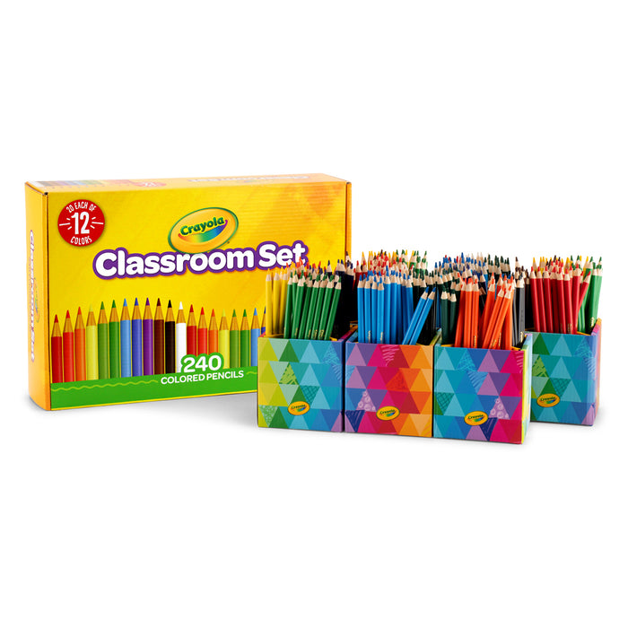Crayola Colored Pencils Classroom Set 240 Pieces CX1001955