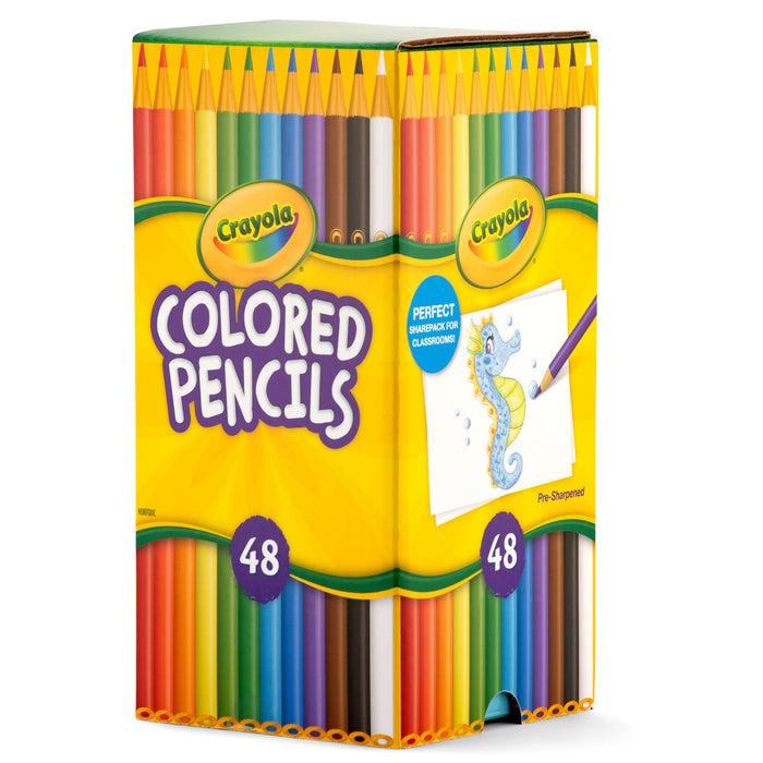 Crayola Colored Pencils Desk Pack, Pack of 48 CX1001960