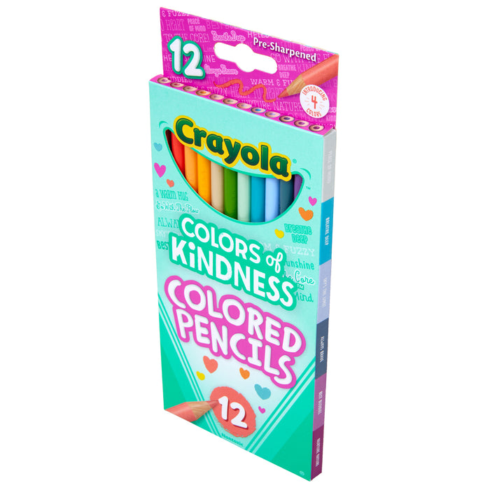 Crayola Colors of Kindness Colored Pencils, 12's pack CX1001968