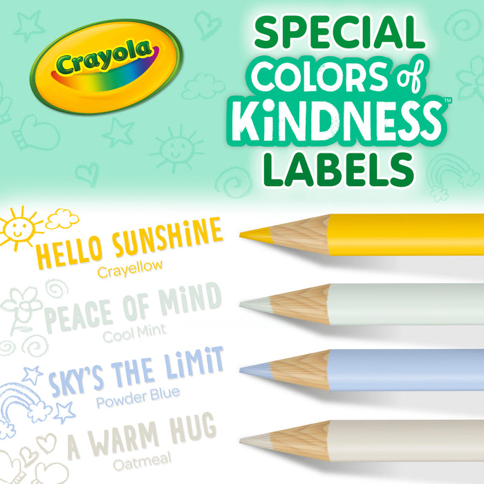 Crayola Colors of Kindness Colored Pencils, 12's pack CX1001968