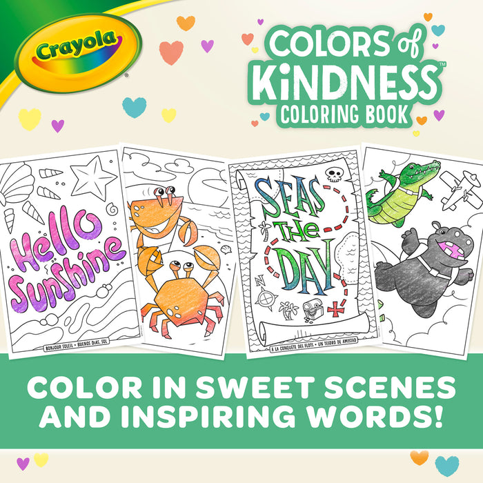 Crayola Colors of Kindness Coloring Pages 48 Pages CX1001969