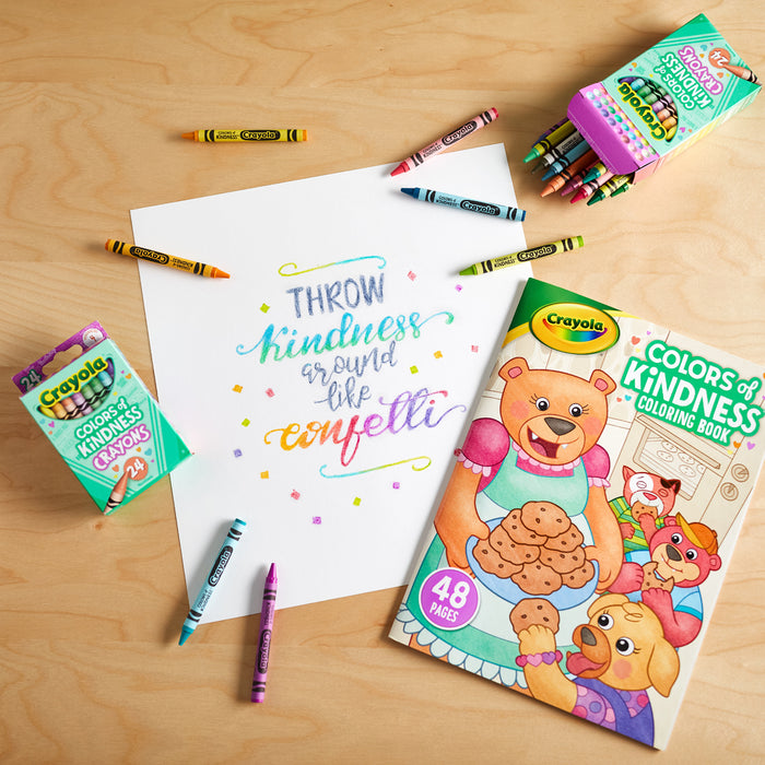 Crayola Colors of Kindness Coloring Pages 48 Pages CX1001969