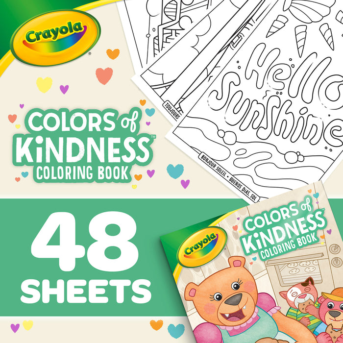 Crayola Colors of Kindness Coloring Pages 48 Pages CX1001969
