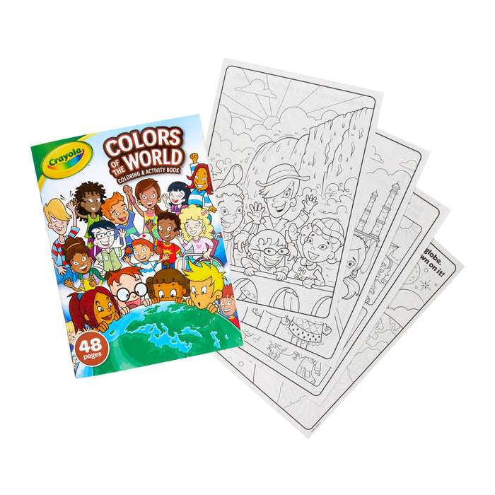 Crayola Colors of the World Coloring & Activity Book, 48 Pages CX1002082