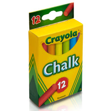 Crayola Coloured Chalk, 12's pack CX1001849