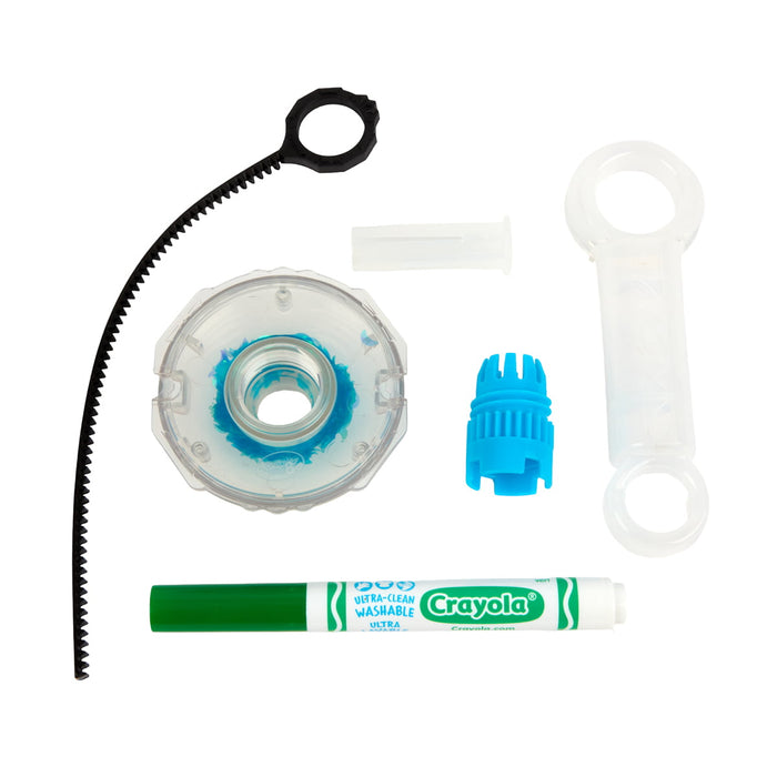 Crayola Colourwhirls Ice Creative Spinning Toy CX1002590