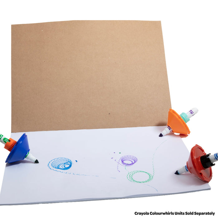 Crayola Colourwhirls Paper Pad 40cm x 30cm, 25 Pages CX1002173