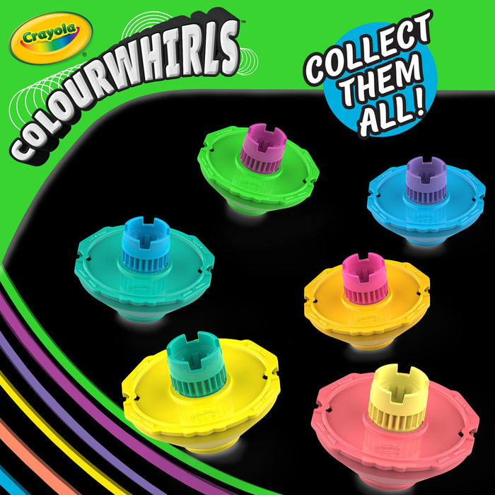 Crayola Colourwhirls Spin Art Toy, Neon CX1002172