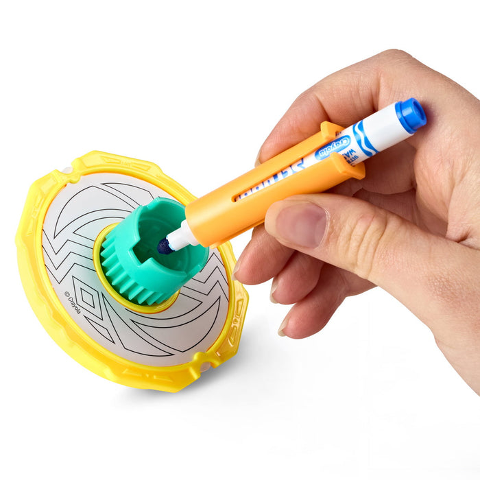 Crayola Colourwhirls Spin Art Toy, Neon CX1002172