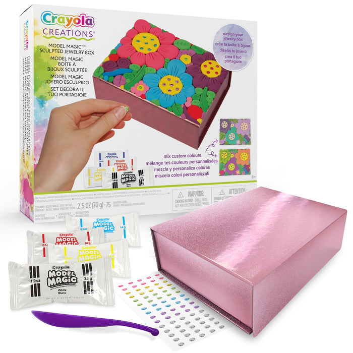Crayola Creations Model Magic Sculpture Jewellery Box CX1001913