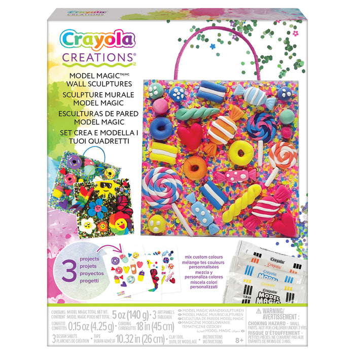 Crayola Creations Model Magic Wall Sculptures Kit CX1001914
