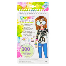 Crayola Creations Sticker-By-Number Fashion Set CX1001919