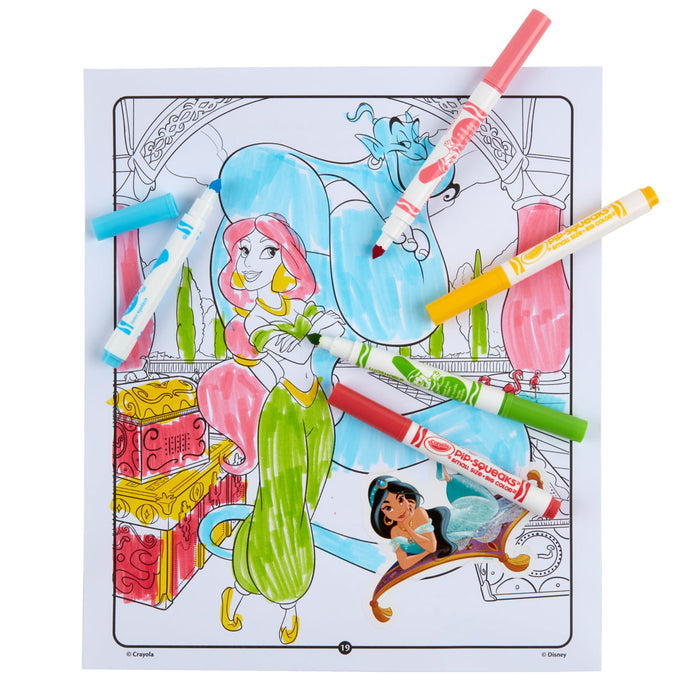 Crayola Disney Princess Color & Sticker Activity Set – 32 Pages CX1002579