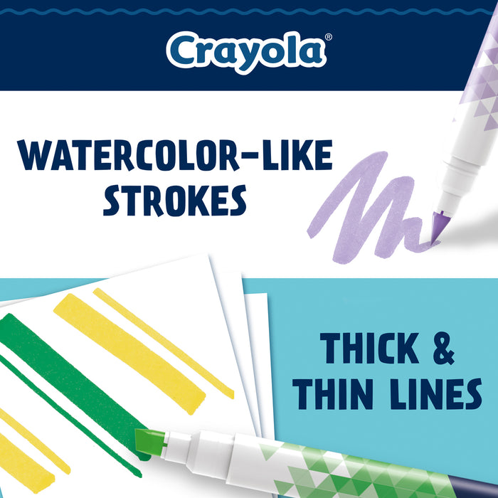 Crayola Dual-Ended Markers, 12's pack CX1001973