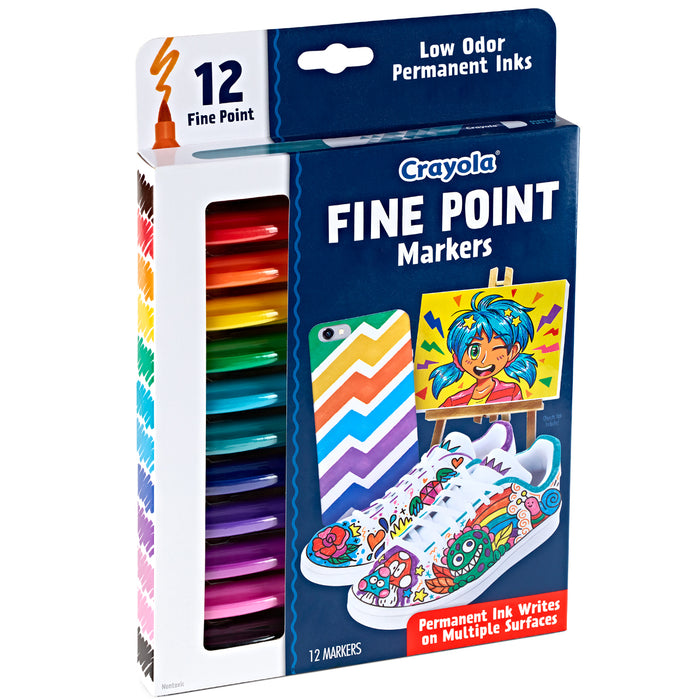 Crayola Fine Point Markers, Pack of 12 CX1001971