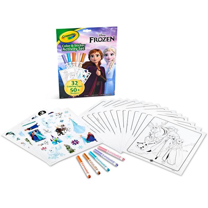Crayola Frozen Activity Set with Stickers & Markers CX1002577