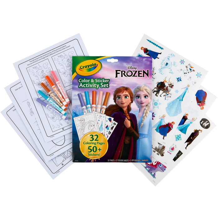 Crayola Frozen Activity Set with Stickers & Markers CX1002577