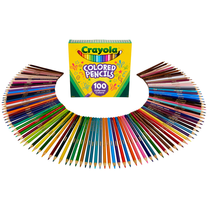 Crayola Full Size Color Pencils, 100's pack CX1001823