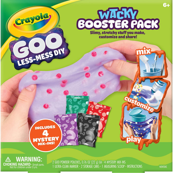Crayola Goo Wacky Sensory Play Booster Pack CX1002587