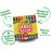 Crayola Large Crayons Desk Pack, 48 Pieces CX1001959