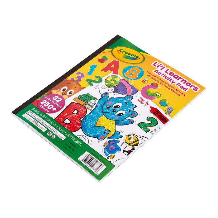 Crayola Li'l Learners Activity Pad, 32 Pages CX1001896