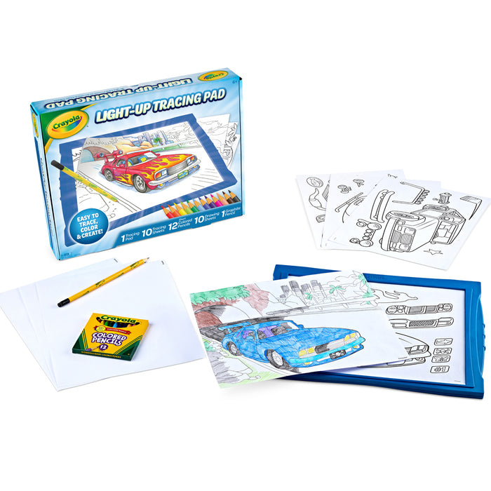 Crayola Light Up Tracing Pad, Cars CX1001994